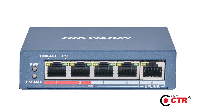 zdjęcie produktu HikVision DS-3E0105P-E(B) 1