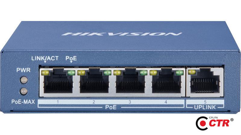 zdjęcie produktu HikVision DS-3E0505P-E/M 1