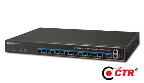 zdjęcie produktu Planet SGS-6340-16XR - Switch 16-portowy 10GBASE-SR-LR SFP 1