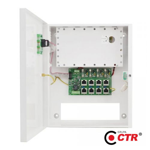 zdjęcie produktu POE044816 - Zasilacz PoE 48V-4x0,4A do 4 kamer IP 1