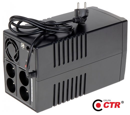 zdjęcie produktu UT1500E-FR-UPS - Zasilacz UPS 1500 VA 1