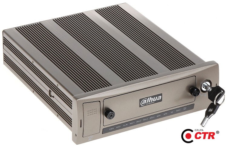 zdjęcie produktu Dahua DHI-MCVR5104-GCW - Rejestrator mobilny HD-CVI - PAL 4-kanałowy 1
