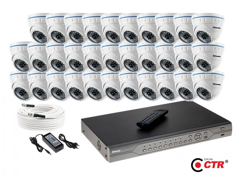 zdjęcie produktu Zestaw 32 kamer LC-141 AHD + akcesoria 1