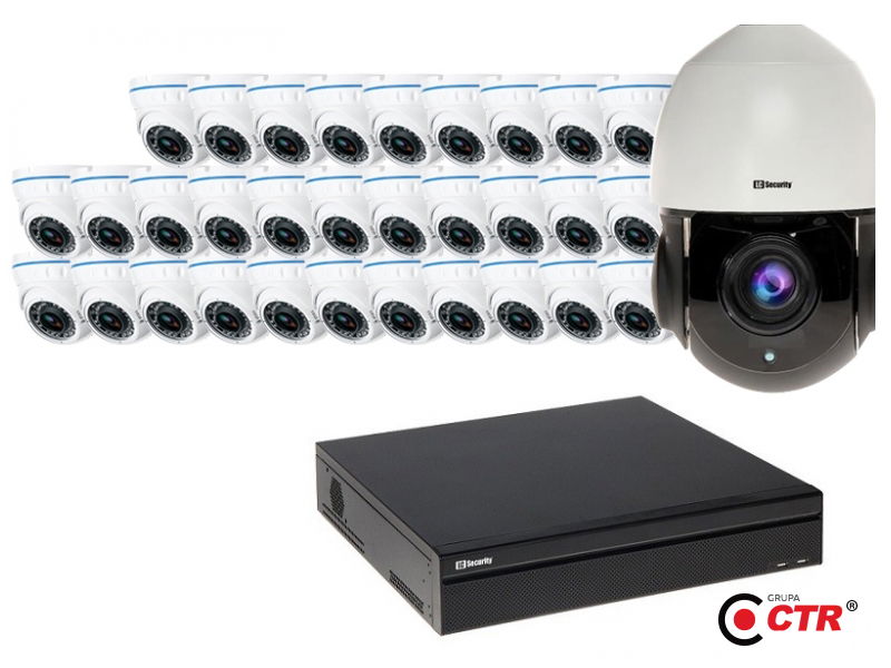 zdjęcie produktu Zestaw 31xLC-676 AHD + LC-HDX24 AHD + rejestrator 1