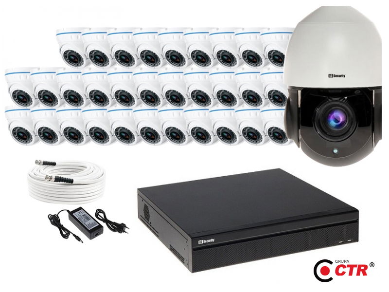 zdjęcie produktu Zestaw 31xLC-676 AHD + LC-HDX24 AHD + akcesoria 1