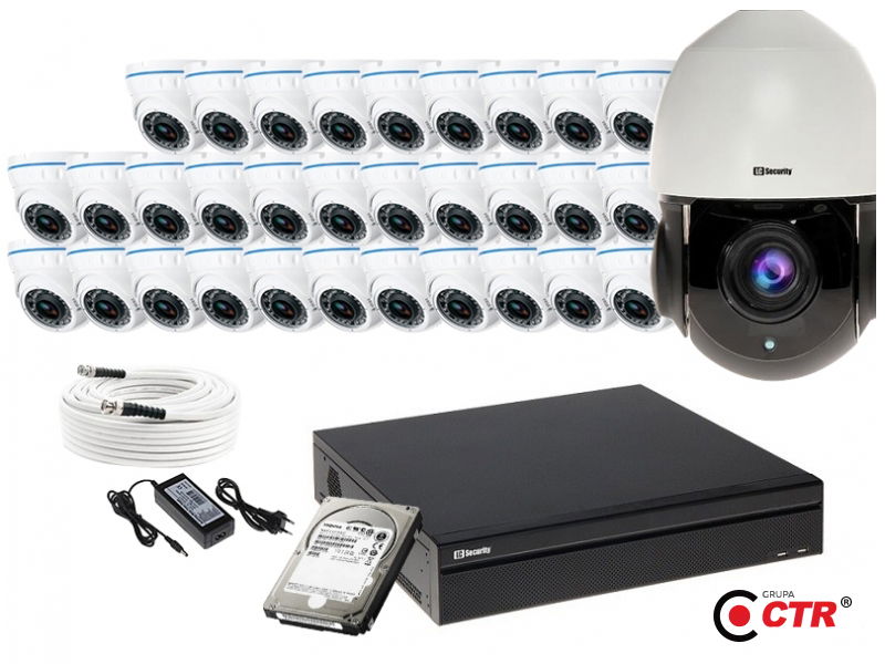 zdjęcie produktu Zestaw 31xLC-676 AHD + LC-HDX24 AHD + akcesoria + 1TB 1