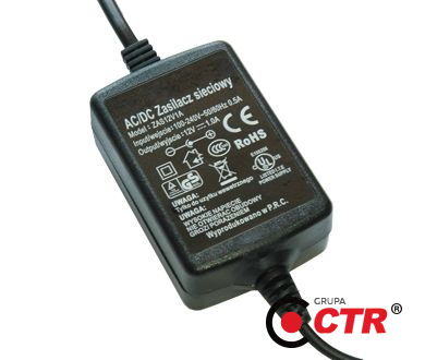 zdjęcie produktu Zasilacz 1A 12V DC 1