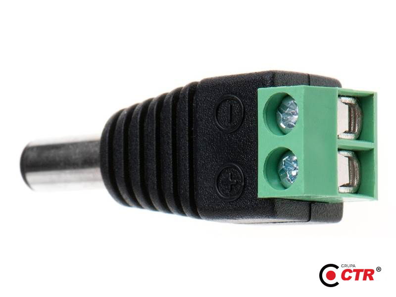 zdjęcie produktu SZYBKOZŁĄCZE S-55 WTYK ZASIL. DC 2.1-5.5 1