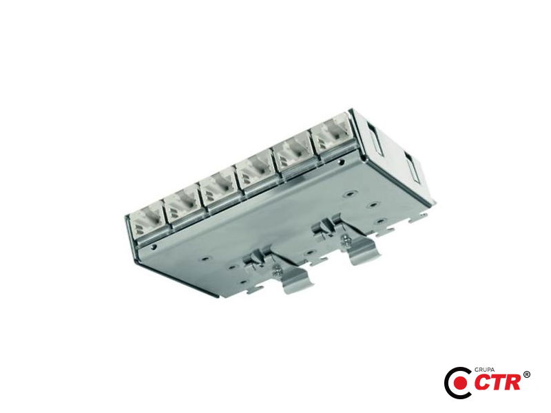 zdjęcie produktu Panel krosowy STX dla szaf rack 10" 1