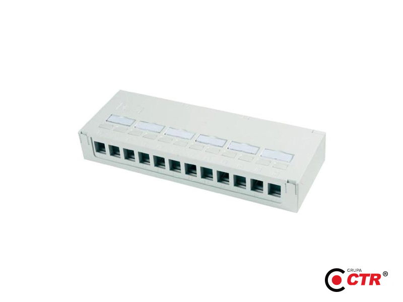 zdjęcie produktu Panel krosowy dla szaf rack 10" 1