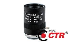 Obiektyw 3.5-8mm