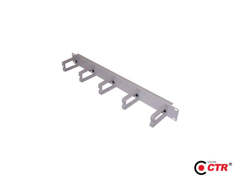 zdjęcie produktu Plastikowy organizator kabli 19" 1