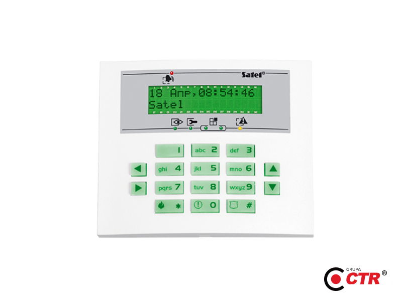 zdjęcie produktu Manipulator Satel INT-KLCDS-GRsys 1