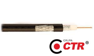 zdjęcie produktu Przewód żelowany do zastosowań zewnętrznych RG6 1