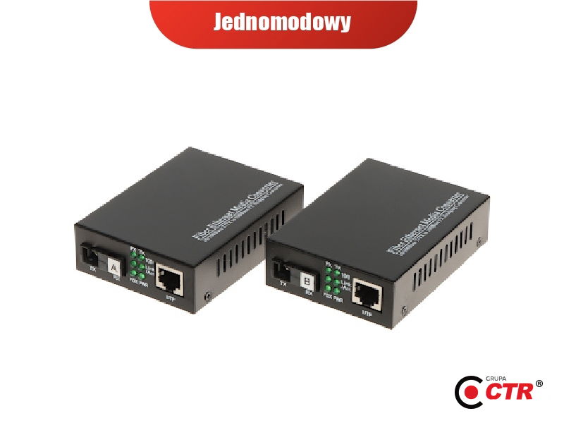 zdjęcie produktu LC-24XC Komplet konwerterów jednomodowy 10-100-1000Mb-s 1