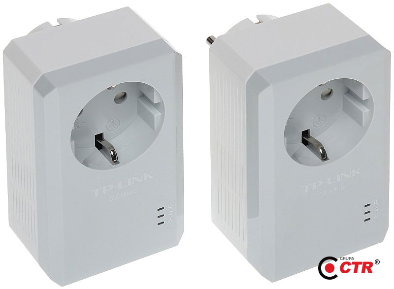 zdjęcie produktu TL-PA4010PKIT - Adapter sieciowy 500 Mb-s z gniazdkiem 1