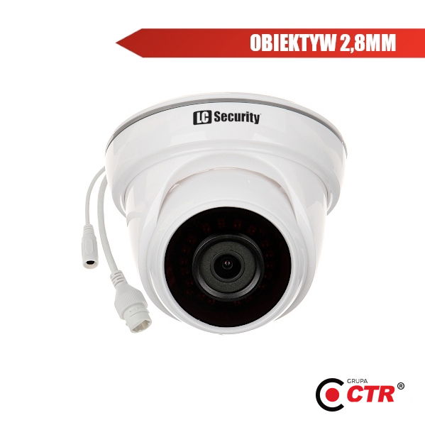 zdjęcie produktu LC-344 IP - Sieciowa kamera kopułkowa 3 Mpix 1