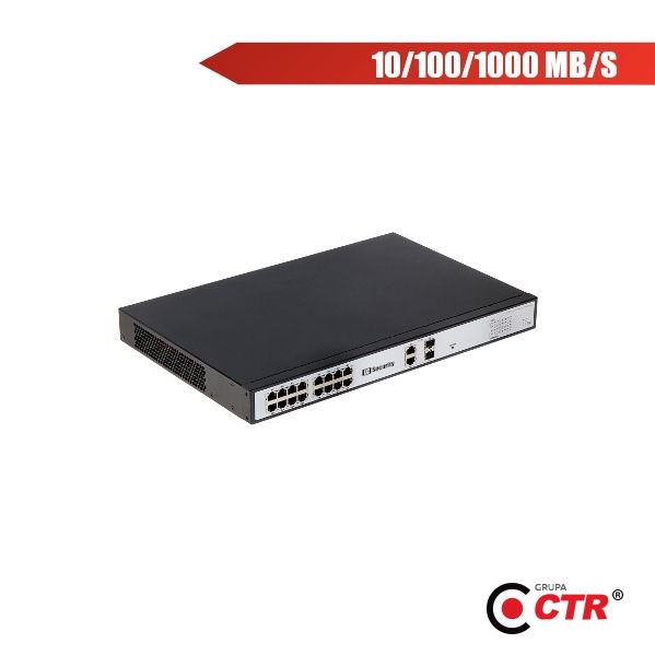 zdjęcie produktu LC-EP-1616-2 - 18 portowy switch sieciowy 1