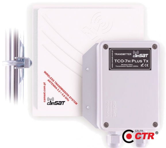 zdjęcie produktu TCO-7h Plus - System do bezprzewodowej transmisji CCTV 1