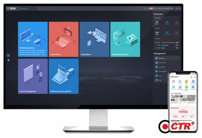 zdjęcie produktu DSSPro8-Alarm-Device-License DSS PRO Oprogramowanie NVR 1