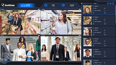 GV-AI Server/3 GeoVision Oprogramowanie NVR