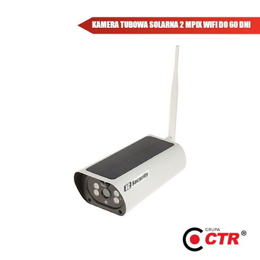 zdjęcie produktu LC-TUBE SOLAR WI-FI PTZ Kamera tubowa obrotowa solarna 2 Mpix WI-FI do 180 dni 1
